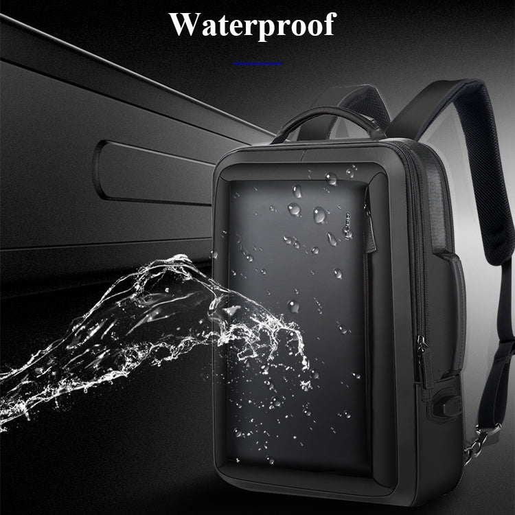 Sac à dos d'affaires décontracté Bopai 751-006551 grande capacité, respirant, avec interface USB externe, Taille : 30 x 12 x 44cm, 751-006551