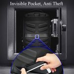 Sac à dos d'affaires décontracté Bopai 751-006551 grande capacité, respirant, avec interface USB externe, Taille : 30 x 12 x 44cm, 751-006551