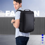 Sac à dos d'affaires décontracté Bopai 751-006551 grande capacité, respirant, avec interface USB externe, Taille : 30 x 12 x 44cm, 751-006551