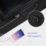 Sac à dos d'affaires décontracté Bopai 751-006551 grande capacité, respirant, avec interface USB externe, Taille : 30 x 12 x 44cm, 751-006551