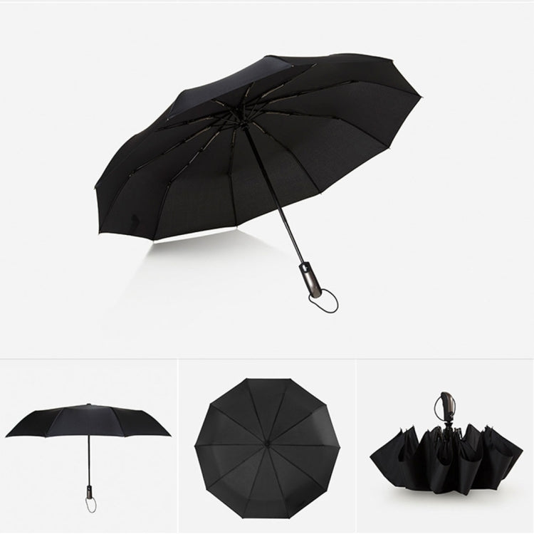 Parapluie automatique léger portable pliant trois volets étanche anti-UV