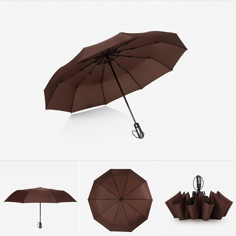 Parapluie automatique léger portable pliant trois volets étanche anti-UV