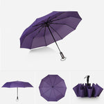Parapluie automatique léger portable pliant trois volets étanche anti-UV