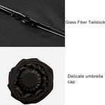 Parapluie automatique léger portable pliant trois volets étanche anti-UV