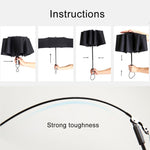 Parapluie automatique léger portable pliant trois volets étanche anti-UV