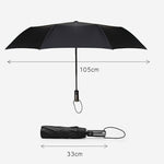 Parapluie automatique léger portable pliant trois volets étanche anti-UV