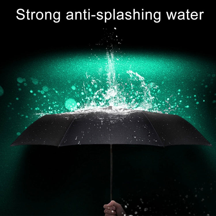 Parapluie automatique léger portable pliant trois volets étanche anti-UV