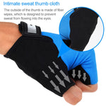 Gants de vélo demi-doigts BaseCamp BC-204 en Lycra, taille : L, taille : L