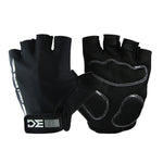Gants de vélo demi-doigts BaseCamp BC-204 en tissu Lycra, taille : XL, taille : XL