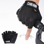 Gants de vélo demi-doigts BaseCamp BC-204 en tissu Lycra, taille : XL, taille : XL