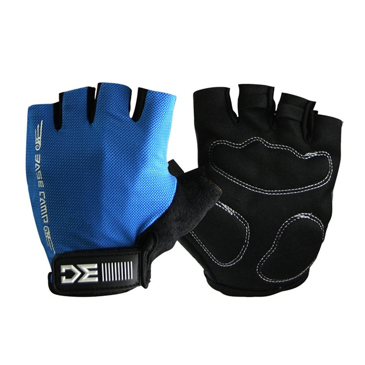 Gants de vélo demi-doigts BaseCamp BC-204 en tissu Lycra, taille : XL, taille : XL