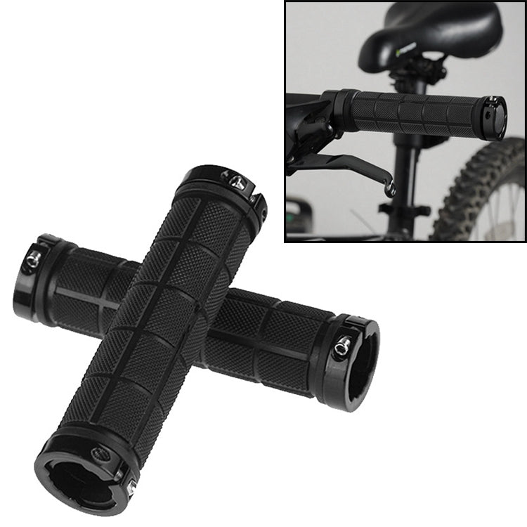 BaseCamp BC-607, paire de poignées en caoutchouc verrouillables pour guidon de vélo VTT, BC-607