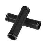 BaseCamp BC-607, paire de poignées en caoutchouc verrouillables pour guidon de vélo VTT, BC-607
