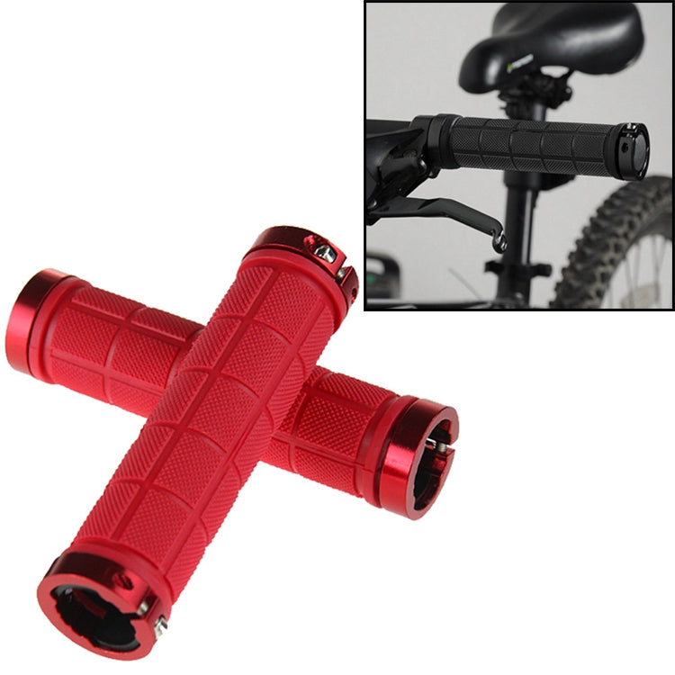 BaseCamp BC-607, paire de poignées en caoutchouc verrouillables pour guidon de vélo VTT, BC-607