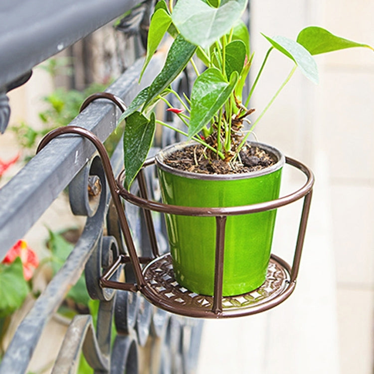 Étagères pour plantes en pot en métal ferreux, support suspendu pour pots de fleurs