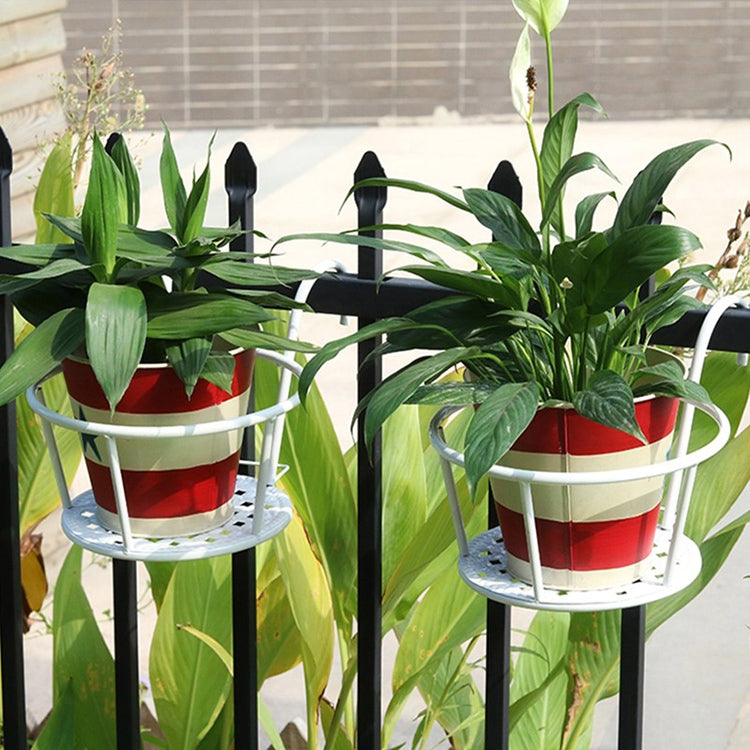 Étagères pour plantes en pot en métal ferreux, support suspendu pour pots de fleurs