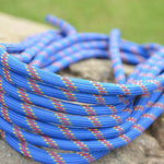 Corde auxiliaire d\'escalade corde statique corde de sécurité de sauvetage, Longueur : 20m Diamètre : 10mm, Longueur : 20m Diamètre : 10mm