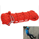 Corde auxiliaire d\'escalade corde statique corde de sécurité de sauvetage, Longueur : 20m Diamètre : 10mm, Longueur : 20m Diamètre : 10mm