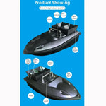 Bateau Amorçeur Télécommandé Multifonction D13C Double Réservoir pour la Pêche, D13C