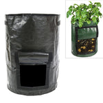 Sacs de plantation de pommes de terre PE 10 gallons Sacs de culture pour légumes Fournitures agricoles et de jardin, Taille : 35cm x 50cm, 35cm x 50cm