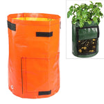 Sacs de plantation de pommes de terre PE 10 gallons Sacs de culture pour légumes Fournitures agricoles et de jardin, Taille : 35cm x 50cm, 35cm x 50cm