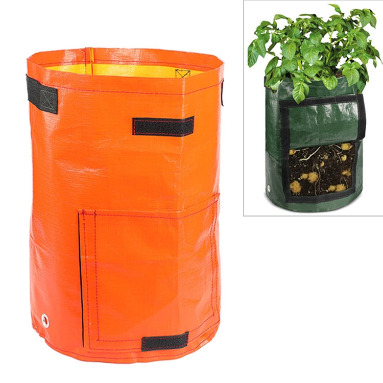 Sacs de plantation de pommes de terre PE 10 gallons Sacs de culture pour légumes Fournitures agricoles et de jardin, Taille : 35cm x 50cm, 35cm x 50cm