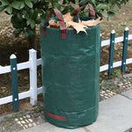 Sacs de jardin en PP pour feuilles mortes, sacs à déchets verts de 500 L, taille : 80 cm x 100 cm, 500 L