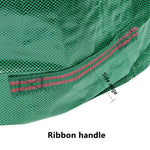 Sacs de jardin en PP pour feuilles mortes, sacs à déchets verts de 500 L, taille : 80 cm x 100 cm, 500 L
