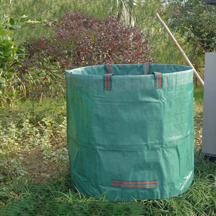 Sacs de jardin en PP pour feuilles mortes, sacs à déchets verts de 500 L, taille : 80 cm x 100 cm, 500 L