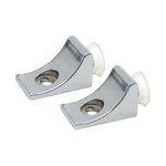 30 PCS Support de plaque ventouse en alliage de zinc épaissi à grand angle droit avec couche brillante, Poids : 12,2g, Grand angle droit