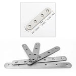 40 PCS Code de connexion en acier inoxydable, pièce de connexion droite, Numéro : 4, 4