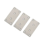 10 PCS Code de connexion en acier inoxydable, pièce de connexion droite, Numéro : 13, 13