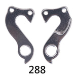 2 pièces ZTTO 288 crochet de queue de dérailleur arrière en alliage pour vélo VTT route, 288