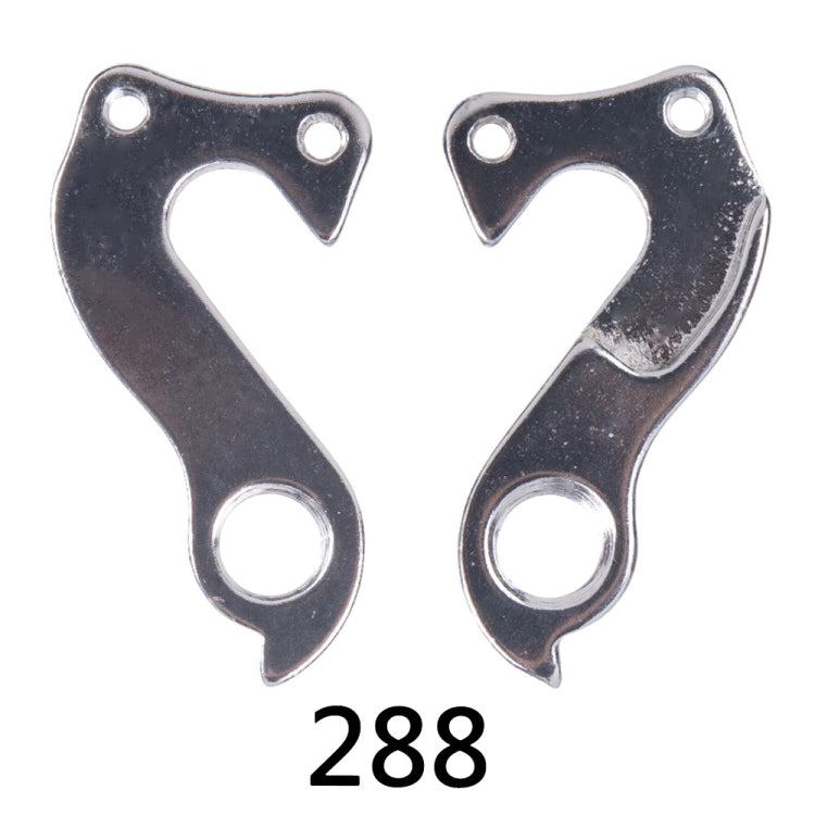2 pièces ZTTO 288 crochet de queue de dérailleur arrière en alliage pour vélo VTT route, 288