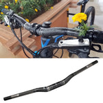 Guidon courbé en fibre de carbone intégrale TOSEEK pour vélo de route, taille : 620mm (mat), 620mm