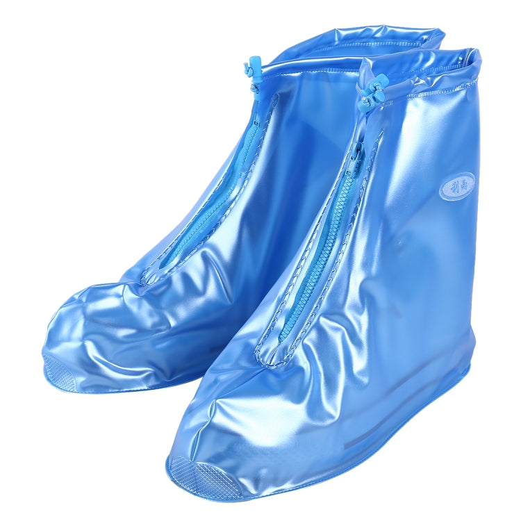 Couvre-chaussures mode PVC antidérapant étanche semelle épaisse Taille : S, Taille : S