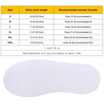 Couvre-chaussures mode en PVC antidérapant imperméable à semelle épaisse Taille : XXL, XXL, Taille : XXL