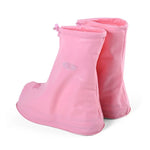 Couvre-chaussures mode enfants en PVC antidérapant imperméable à semelle épaisse Taille : M, Taille : M