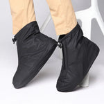 Couvre-chaussures mode en PVC antidérapant imperméable à semelle épaisse Taille : XXL, Taille : XXL