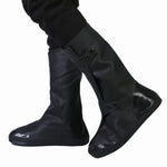 Couvre-chaussures adulte haut tube imperméable à la pluie et à la neige Taille : XL, Taille : XL