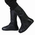 Couvre-chaussures adulte haut tube imperméable à la pluie et à la neige Taille : XXL, Taille : XXL