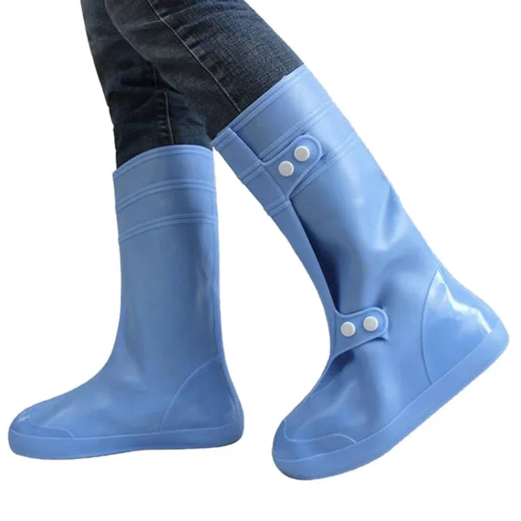 Couvre-chaussures adulte haut tube imperméable à la pluie et à la neige Taille : XXL, Taille : XXL