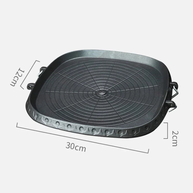 Assiette carrée barbecue d'extérieur AOTU AT6353, AOTU AT6353