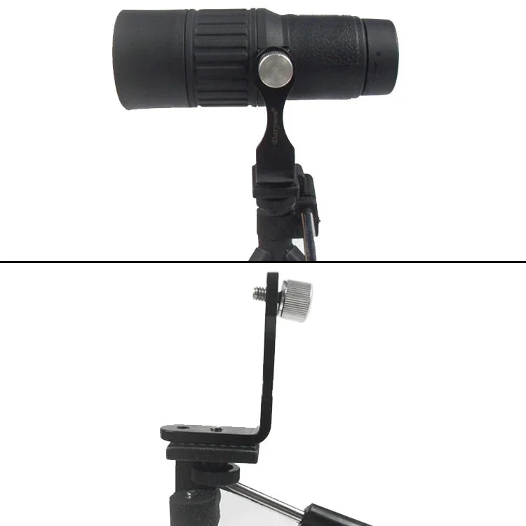 Datyson 5P0008 Telescope Tripod Connector All Metal L-shaped Adapter Adapter Bracket, 5P0008