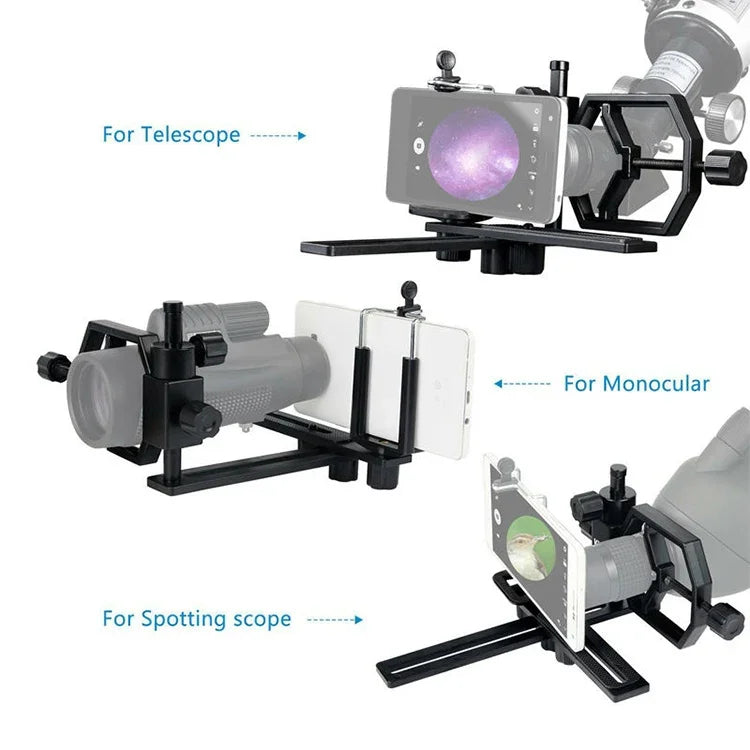 Support de photographie pour télescope Datyson 5P0010L, Standard + 2 supports téléphone, Standard + 2 supports téléphone
