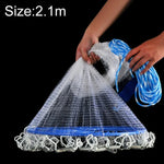 420 Flying Disc Monofilament Fishing Net, Height: 2.1m, 420 Flying Disc Monofilament