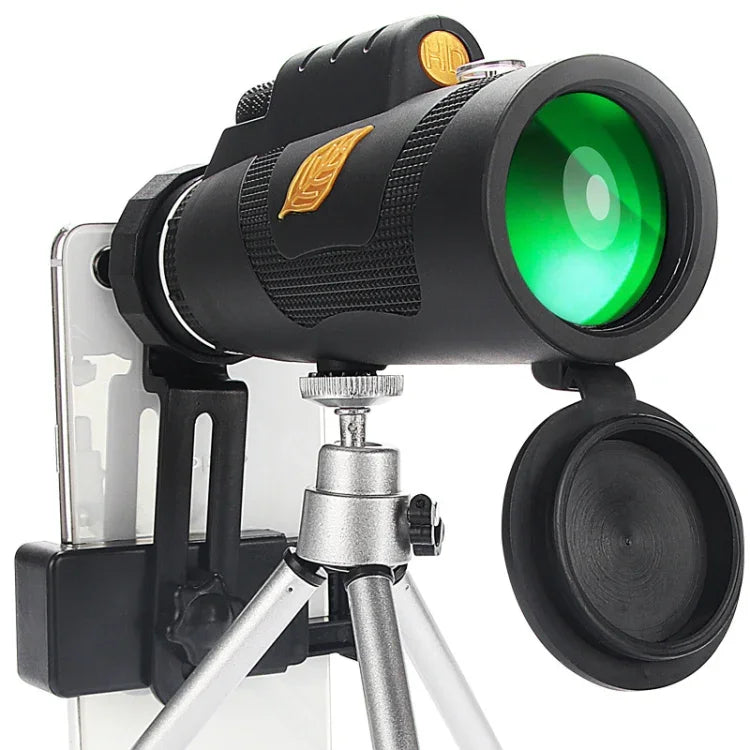 Monoculaire HD professionnel vision nocturne 12x50 Moge avec trépied, Moge 12x50 avec trépied