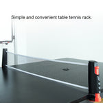Filet de tennis de table portable rétractable REGAIL, filet de tennis de table REGAIL (noir gris), filet de tennis de table REGAIL (noir rouge), filet de tennis de table REGAIL (gris bleu)