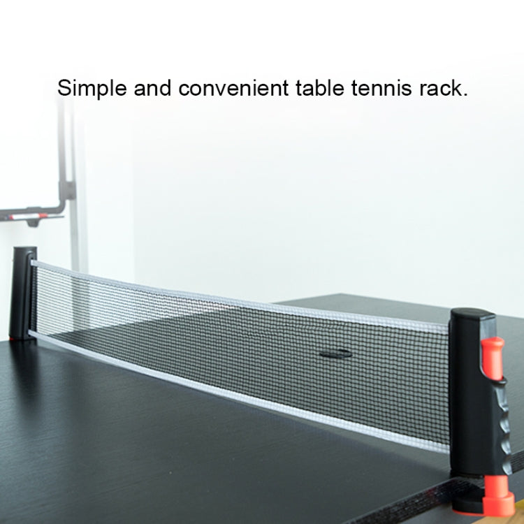 Filet de tennis de table portable rétractable REGAIL, filet de tennis de table REGAIL (noir gris), filet de tennis de table REGAIL (noir rouge), filet de tennis de table REGAIL (gris bleu)