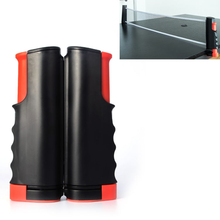 Filet de tennis de table portable rétractable REGAIL, filet de tennis de table REGAIL (noir gris), filet de tennis de table REGAIL (noir rouge), filet de tennis de table REGAIL (gris bleu)